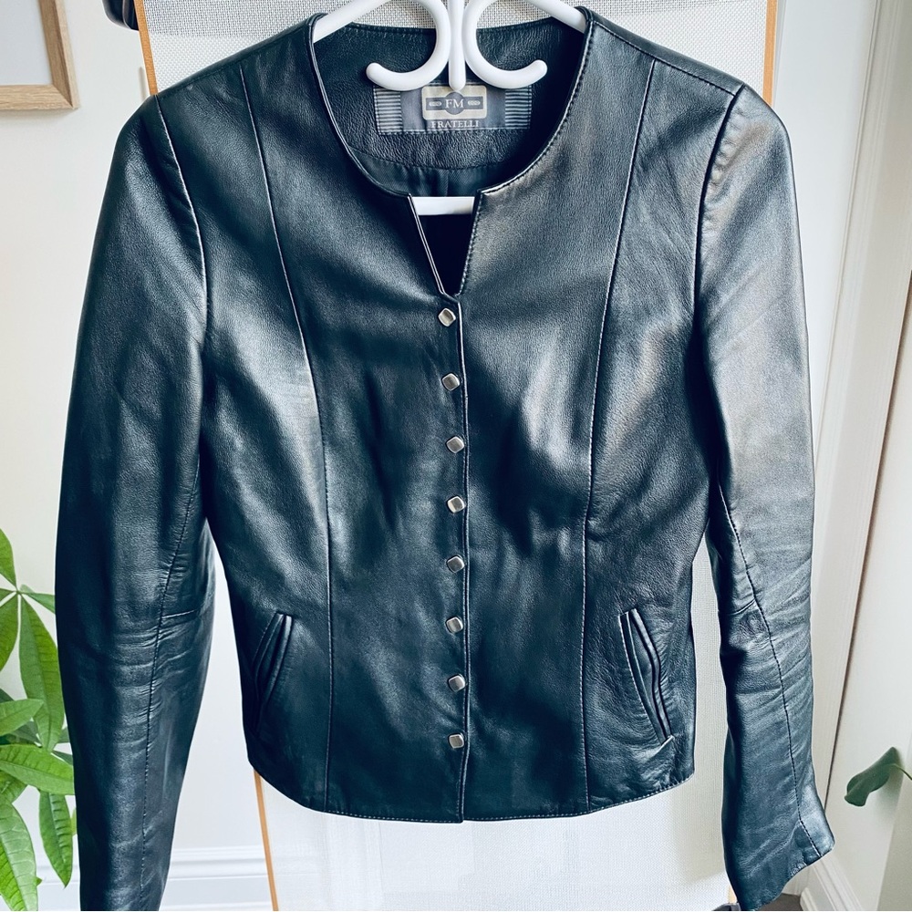 Tailored Leather Jacket